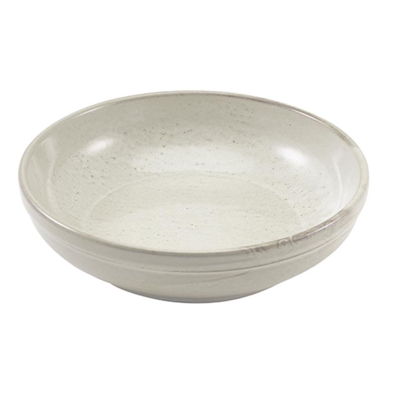 Terra Porcelain Grey Coupe Bowl 23cm