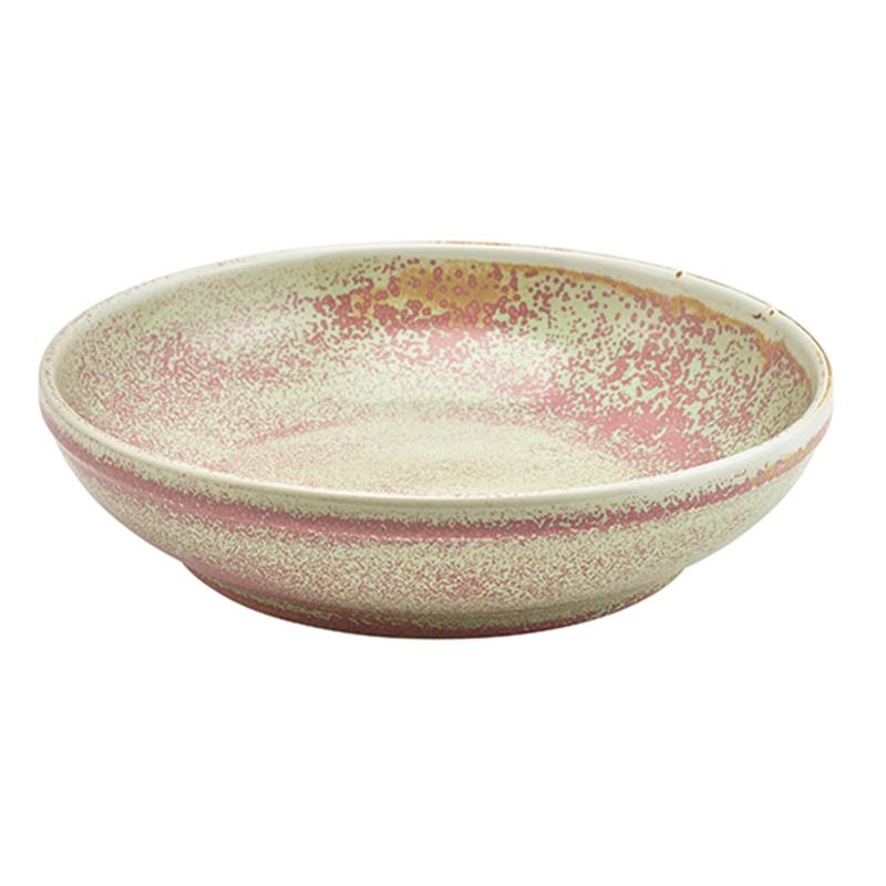 Terra Porcelain Rose Coupe Bowl 23cm