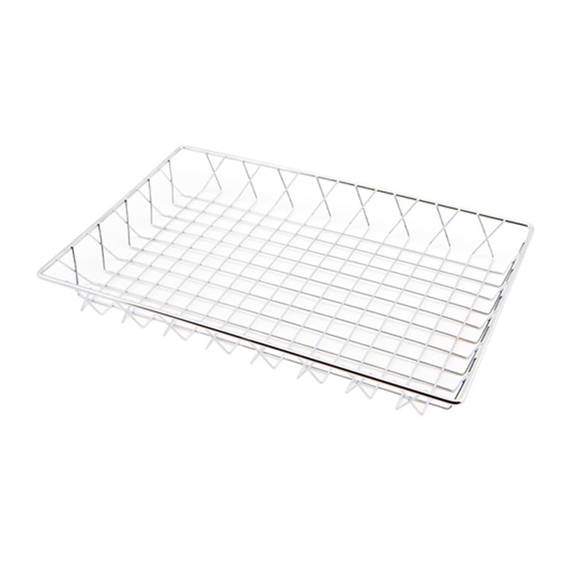 Chrome Display Basket 45X30X5cm