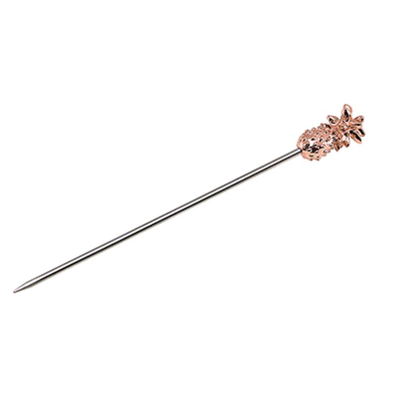 GenWare Copper Pineapple Cocktail Picks (10pcs)