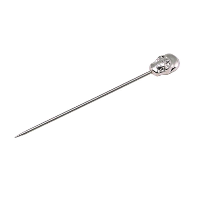 GenWare Stainless Steel Skull Cocktail Picks (10pcs)