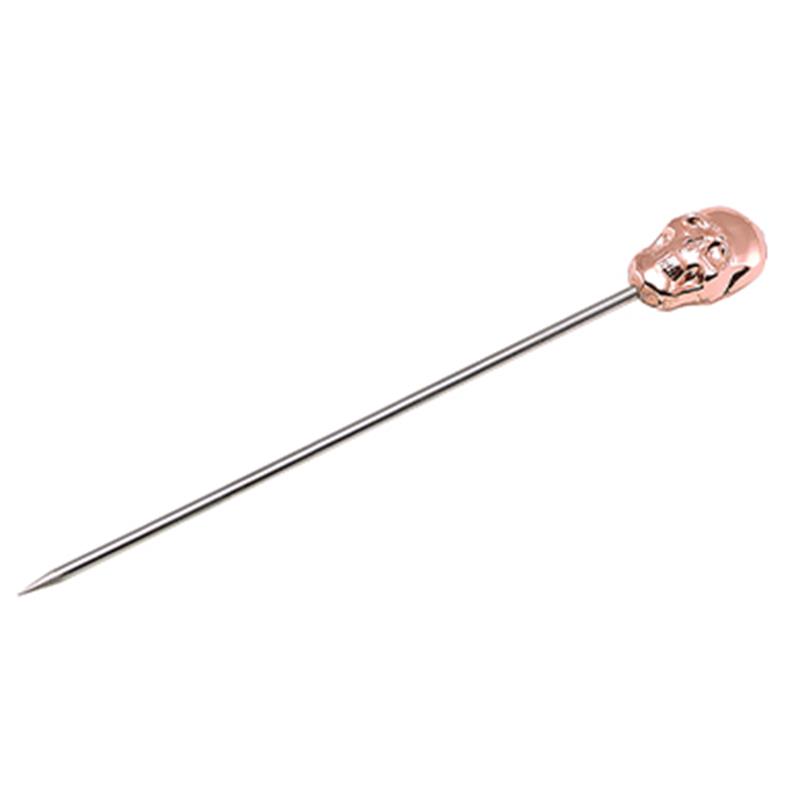 GenWare Copper Plated Skull Cocktail Picks (10pcs)