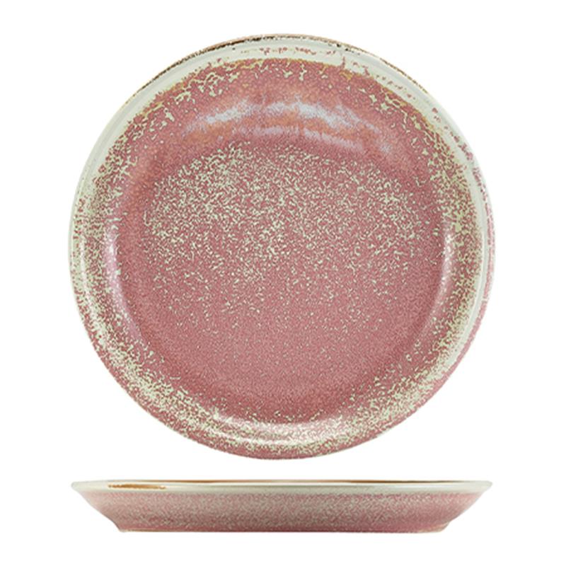 Terra Porcelain Rose Coupe Plate 19cm