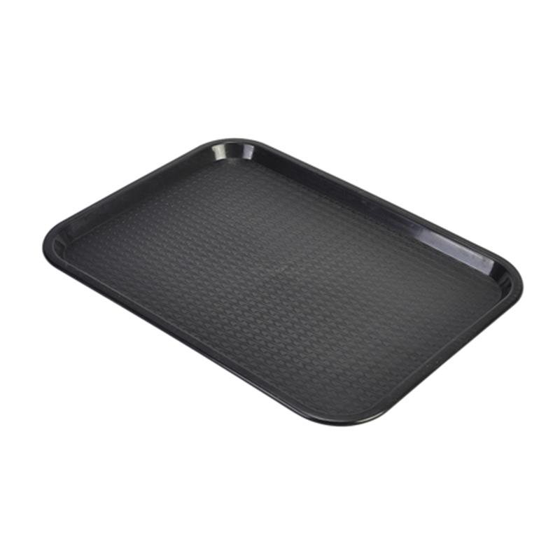 Fast Food Tray Black Large