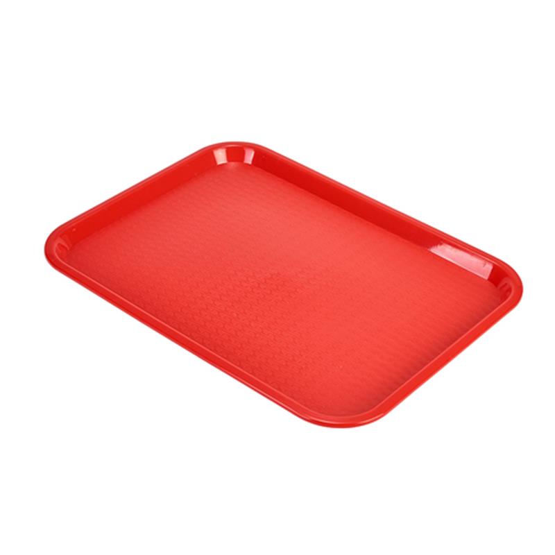 Fast Food Tray Red Large