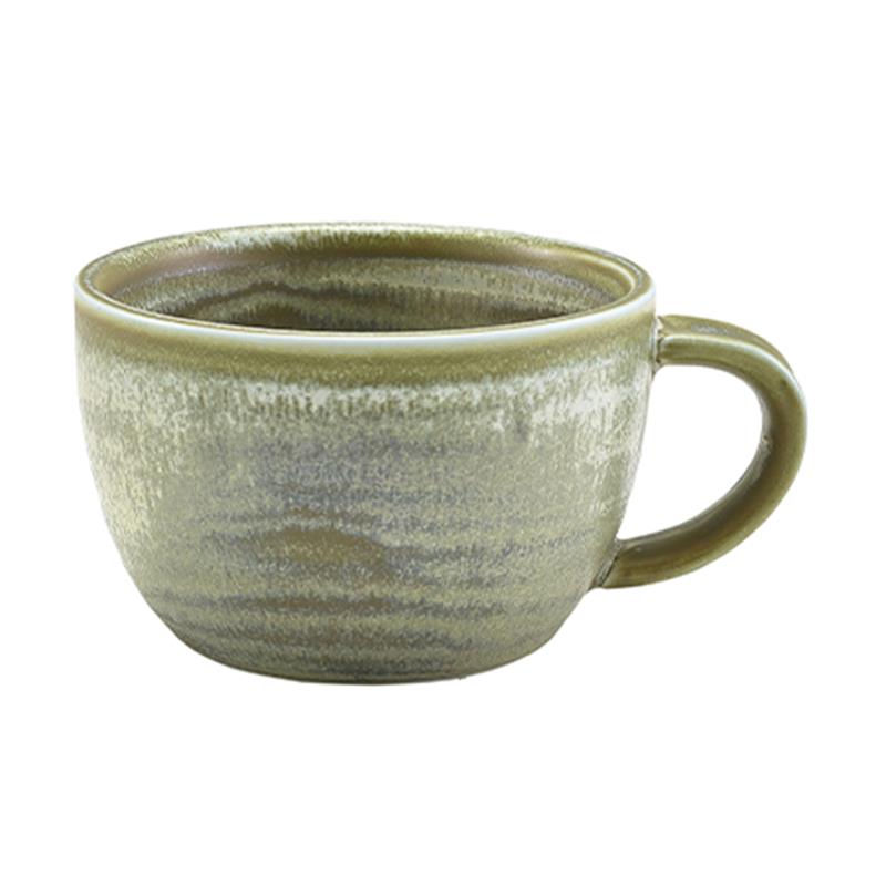 Terra Porcelain Matt Grey Coffee Cup 28.5cl/10oz