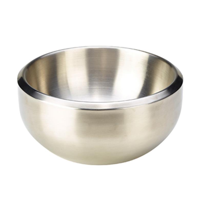 Stainless Steel Double Walled Dual Angle Bowl