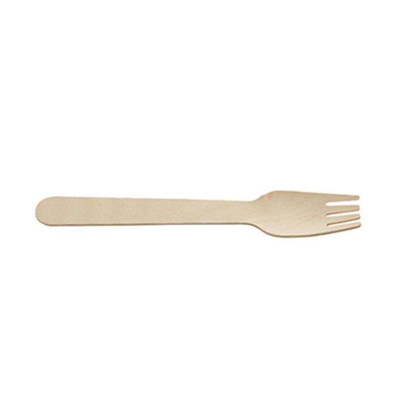 GenWare Birchwood Disposable Forks (100pcs)