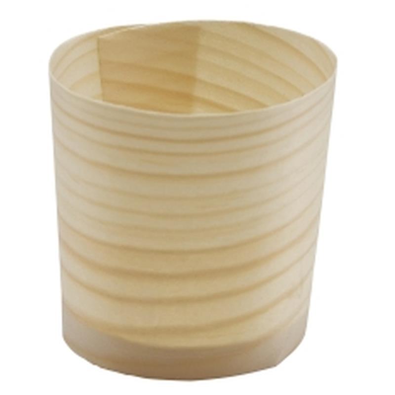 GenWare Disposable Wooden Serving Cups 4.5cm (100pcs)