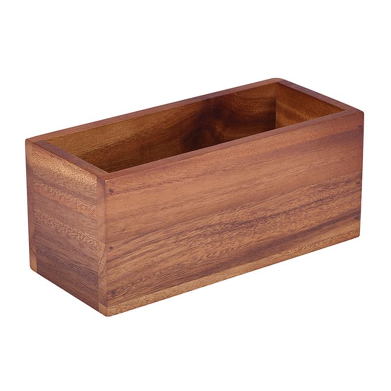 Acacia Wood Table Caddy 23 x 10 x 10cm