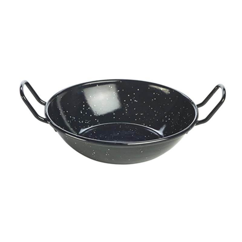 Black Enamel Dish 16cm