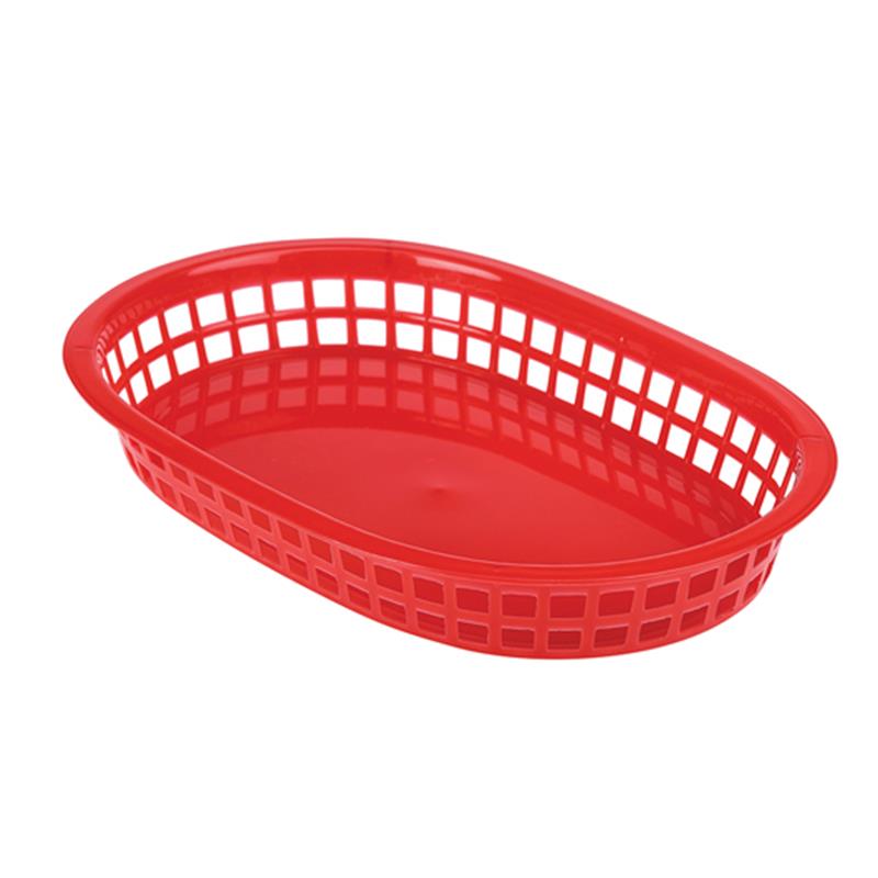 Fast Food Basket Red 27.5 x 17.5cm