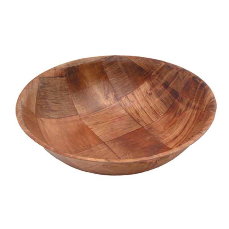 Woven Wood Bowls 6" Dia