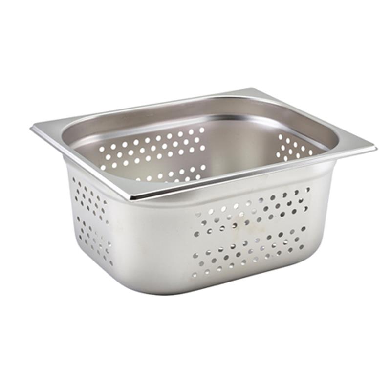 GenWare Perforated St/St Gastronorm Pan 1/2 - 150mm Deep