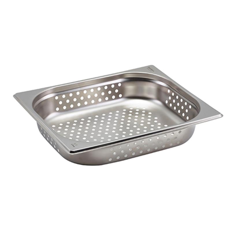 Perforated St/St Gastronorm Pan 1/2 - 65mm Deep