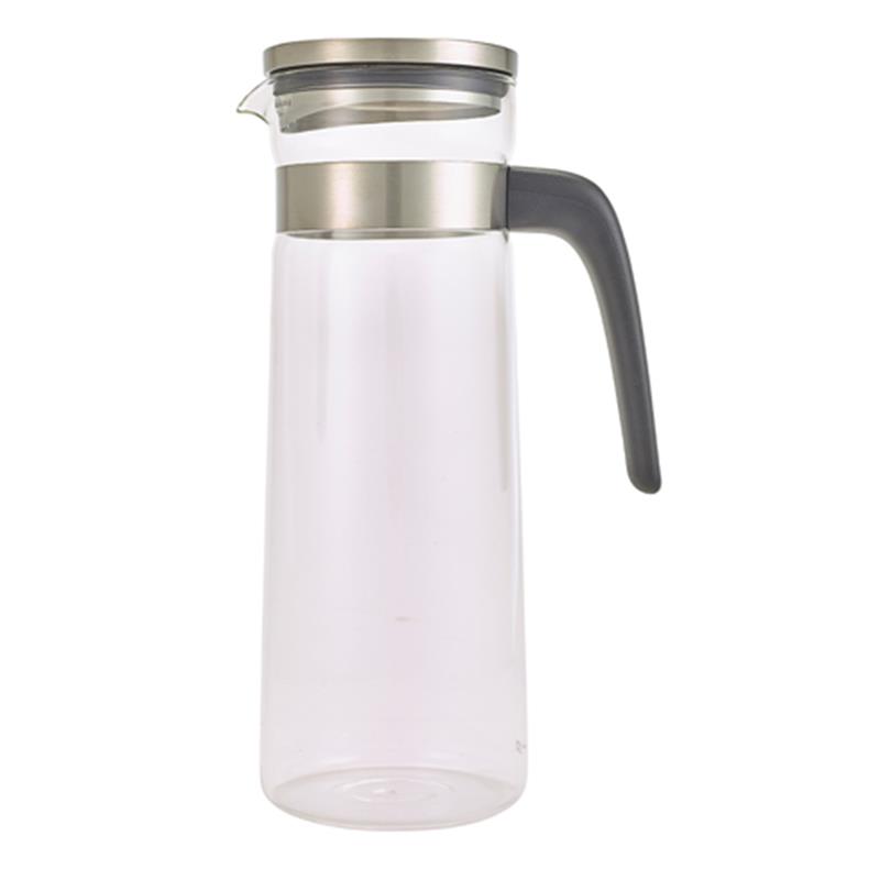 Glass Water Jug With Stainless Steel Lid 1.5L/52.5oz