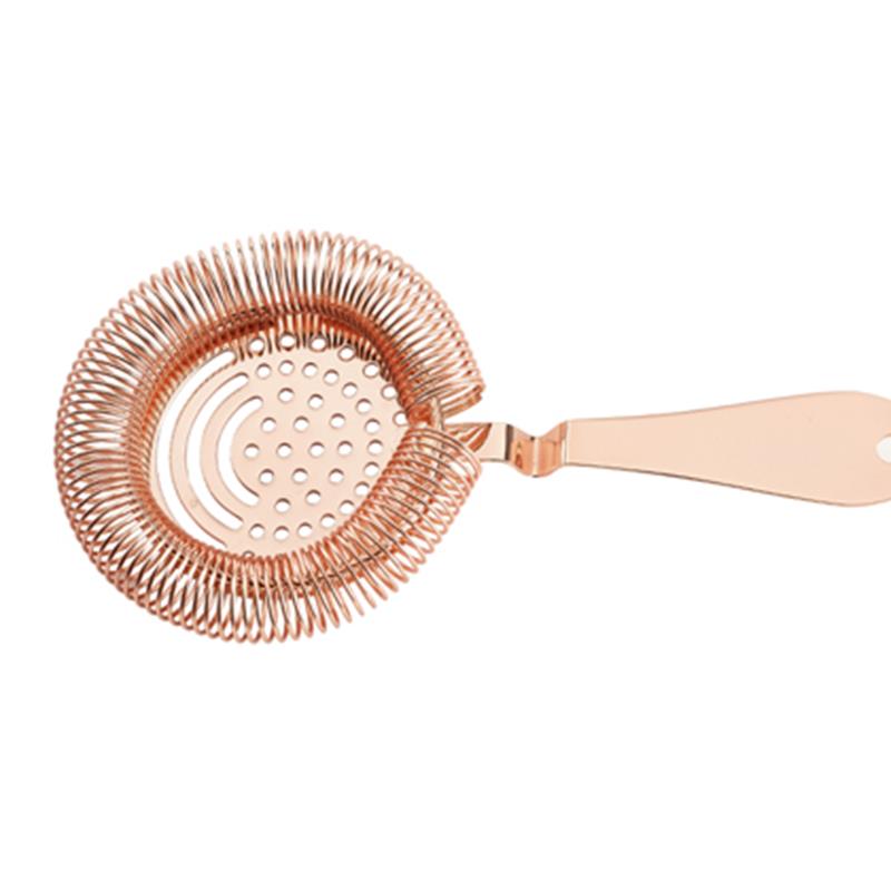 Copper Sprung Premium Julep Strainer