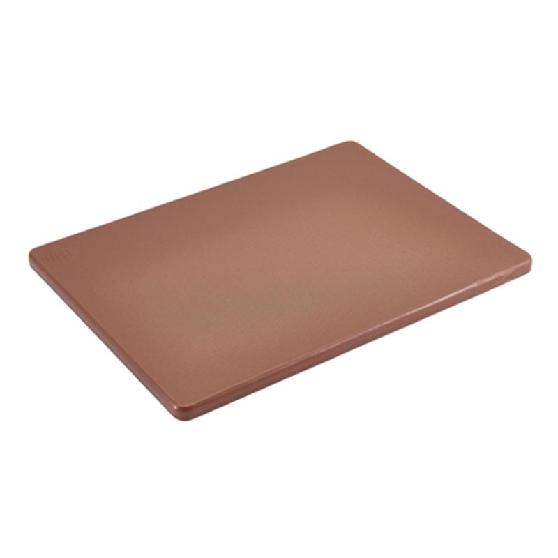 GenWare Brown High Density Chopping Board 18 x 12 x 0.5"