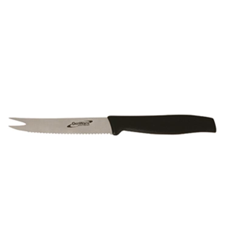 Genware 4" Bar Knife (Serrated) W/ Fork End