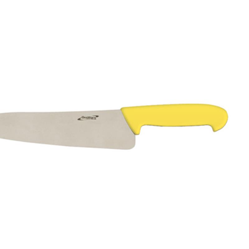 Genware 10'' Chef Knife Yellow