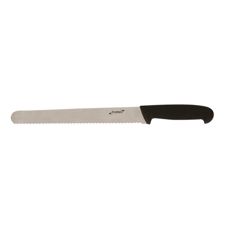 Genware 10" Slicing Knife (Serrated)