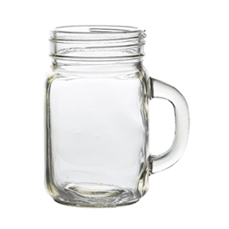 Genware Glass Mason Jar 43.5cl / 14.7oz