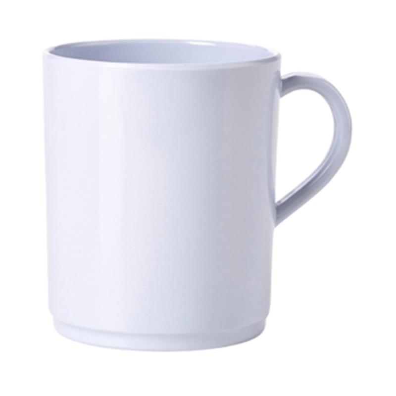 Genware 10oz Melamine Mug White