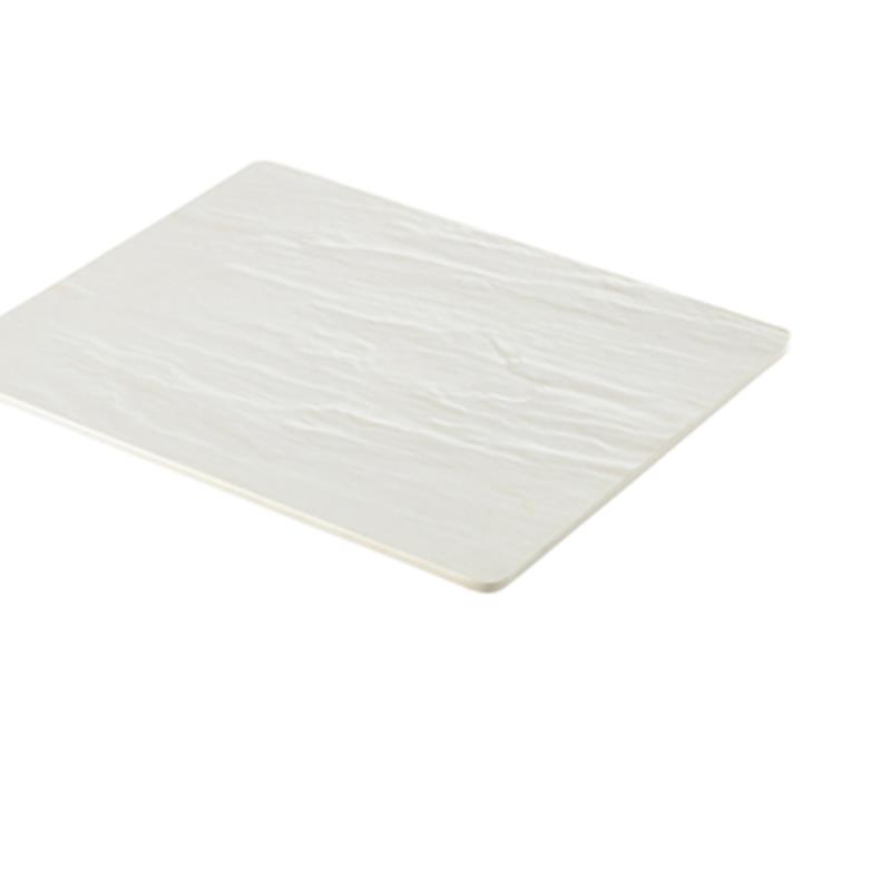 White Slate Melamine Platter GN 1/2 32.5x26.5cm