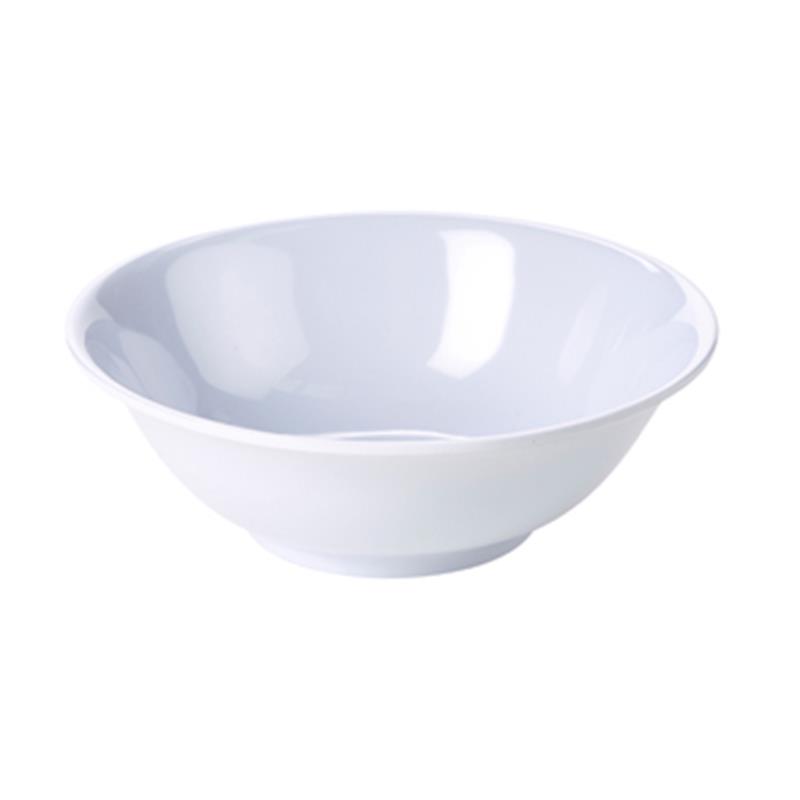 Genware 6" Melamine Oatmeal Bowl White