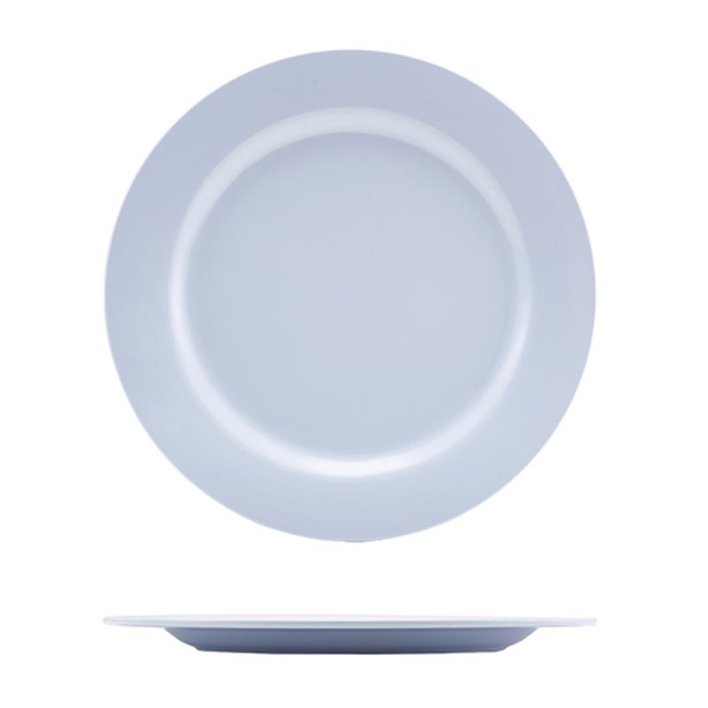 Genware 9" Melamine Dinner Plate White