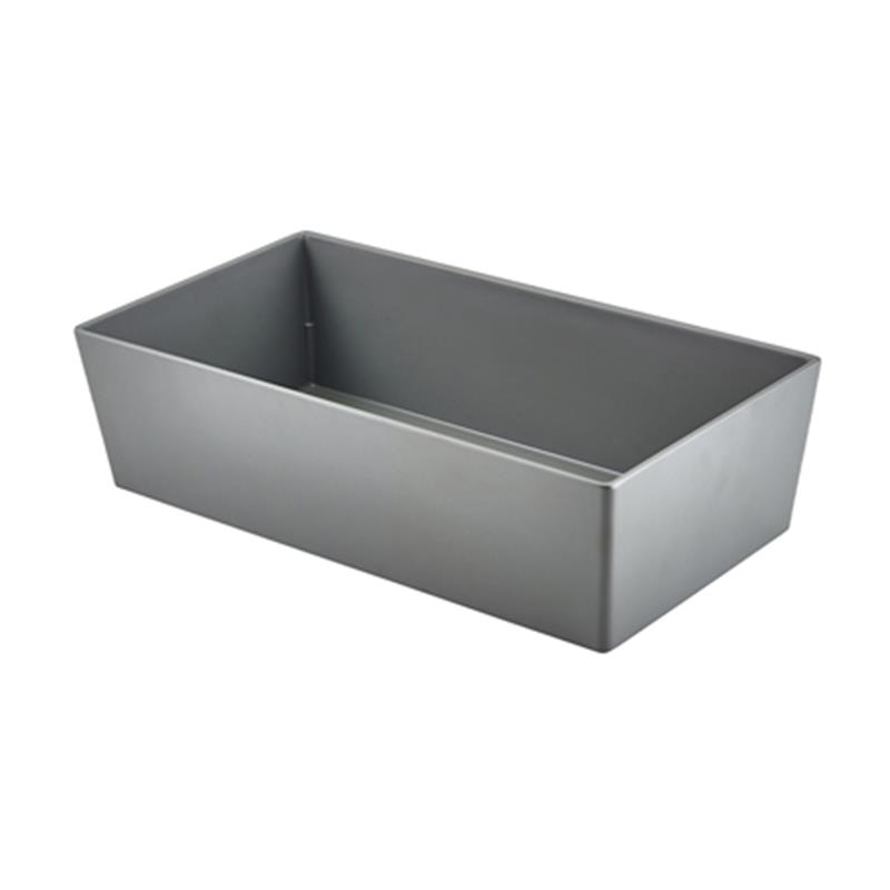 GenWare Matt Grey Melamine Buffet Box GN1/3