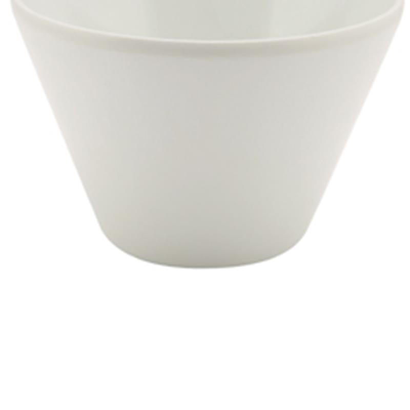 White Melamine Conical Buffet Bowl 15.7cm