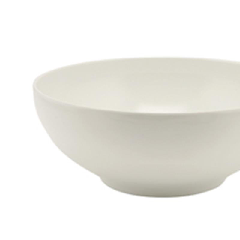 White Melamine Round Buffet Bowl 15.7cm