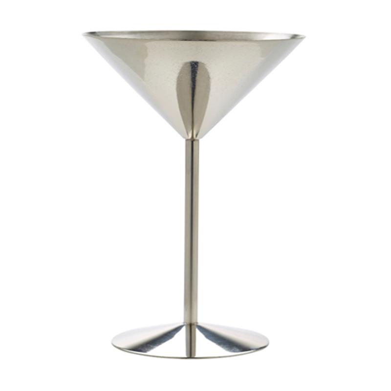 Stainless Steel Martini Glass 24cl/8.5oz