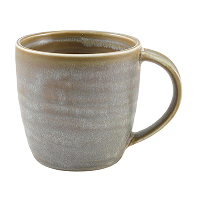 Terra Porcelain Matt Grey Mug 30cl/10.5oz