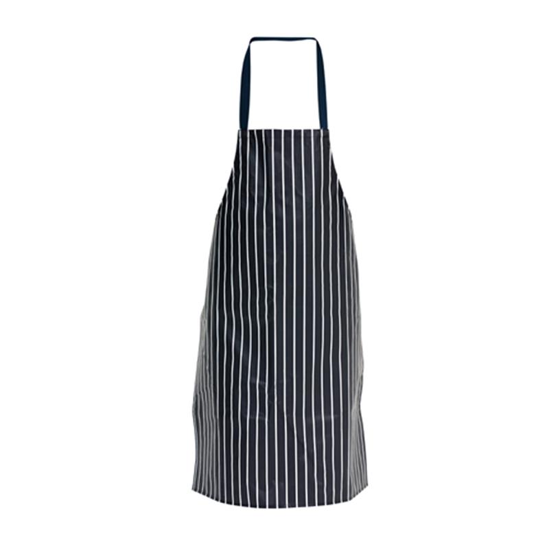 PVC Butchers Stripe Waterproof Apron 72X100cm