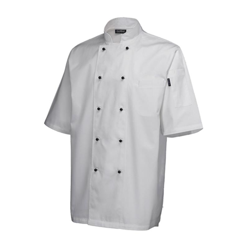 Superior Jacket (Short Sleeve) White L Size