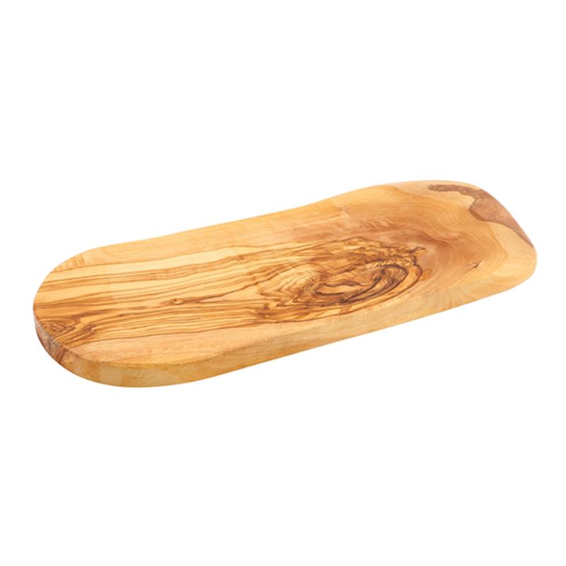 Olive Wood Rustic Platter 35 x 13cm+/-