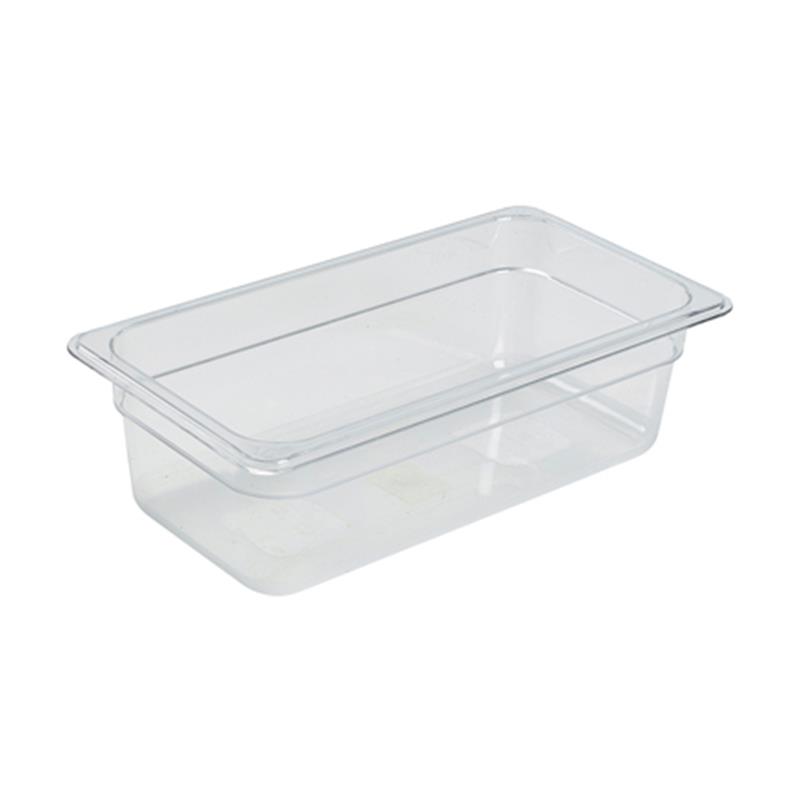 1/3 -Polycarbonate GN Pan 100mm Clear