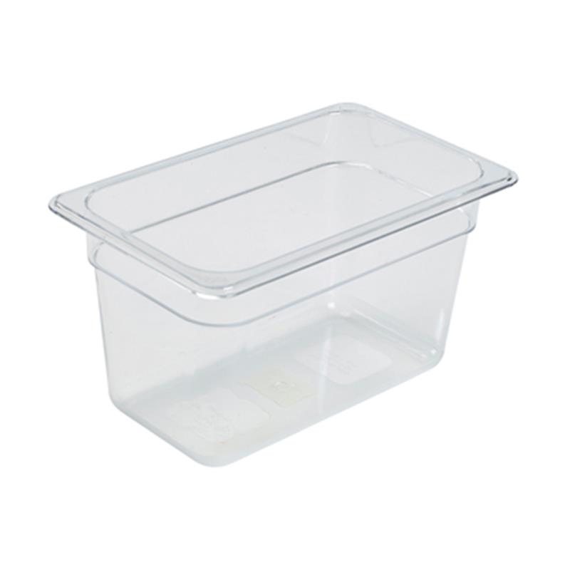 1/4 -Polycarbonate GN Pan 150mm Clear