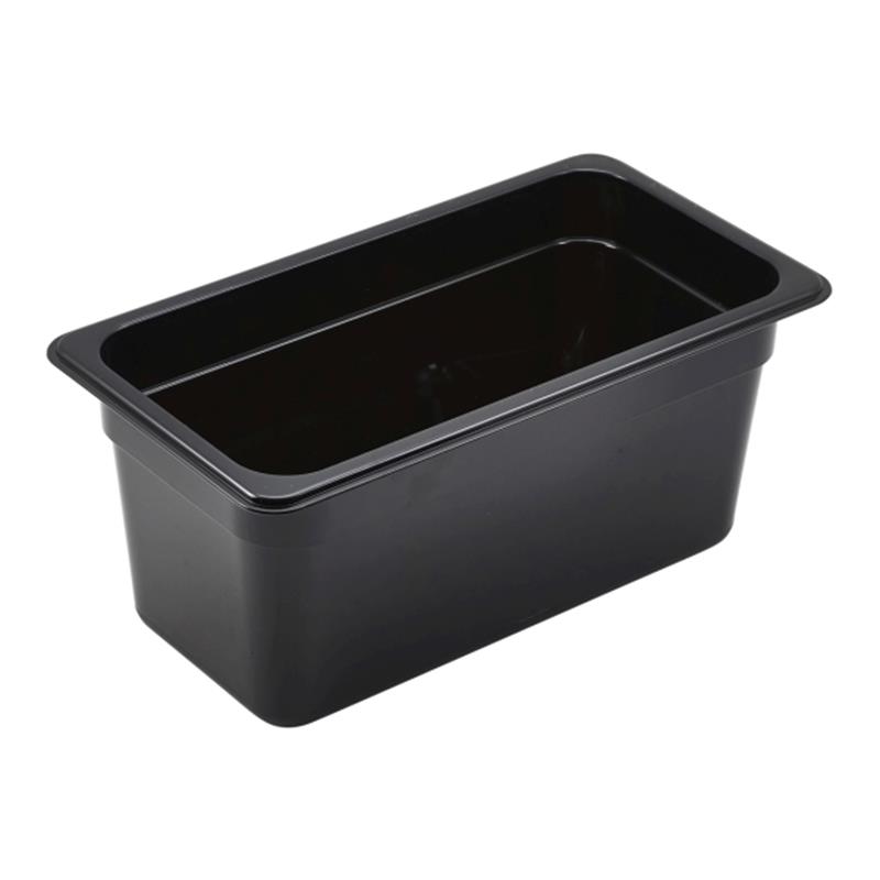 1/3 -Polycarbonate GN Pan 150mm Black