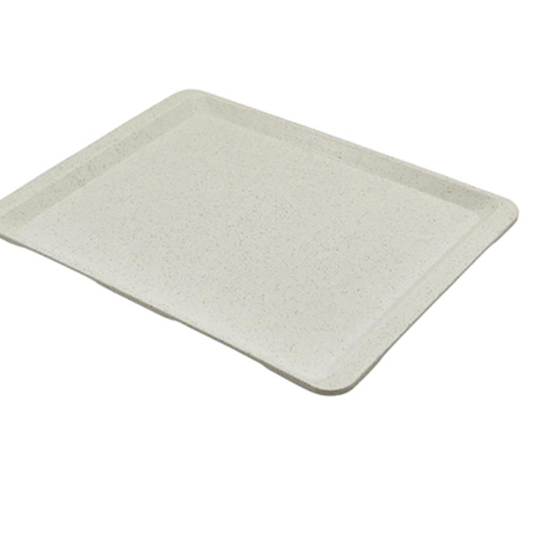 Polyester Tray White 42.5 x 32.5cm