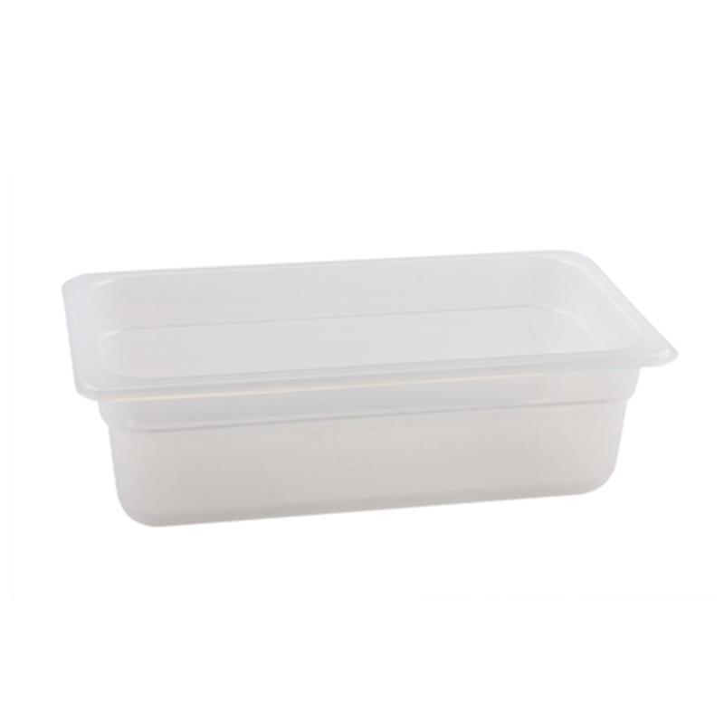 1/3 -Polypropylene GN Pan 100mm Clear