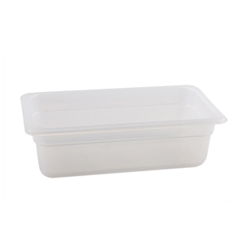 1/4 -Polypropylene GN Pan 100mm Clear