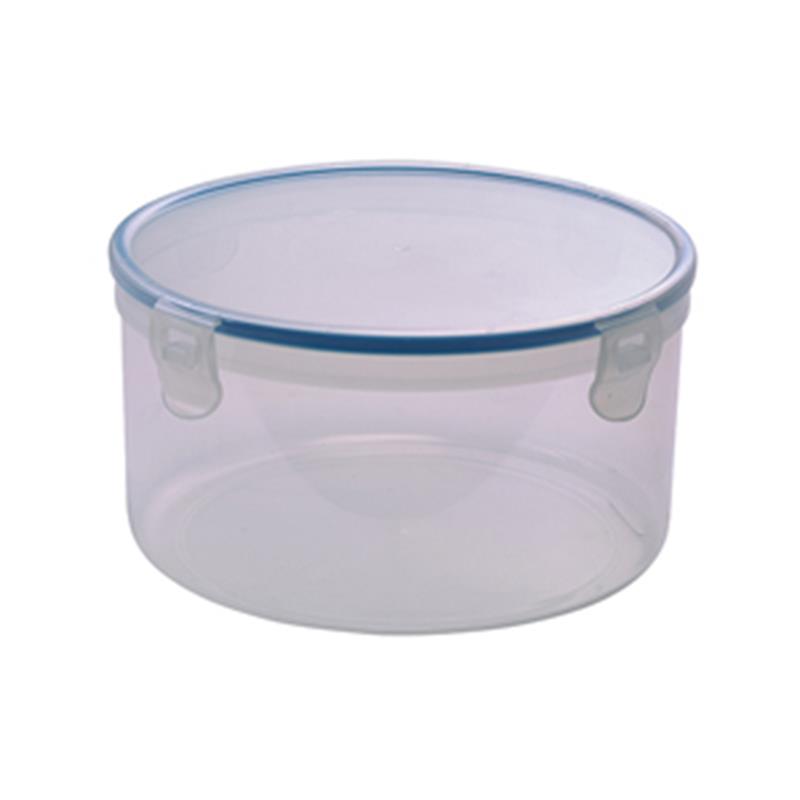 GenWare Polypropylene Clip Lock Round Storage Container 2.7L