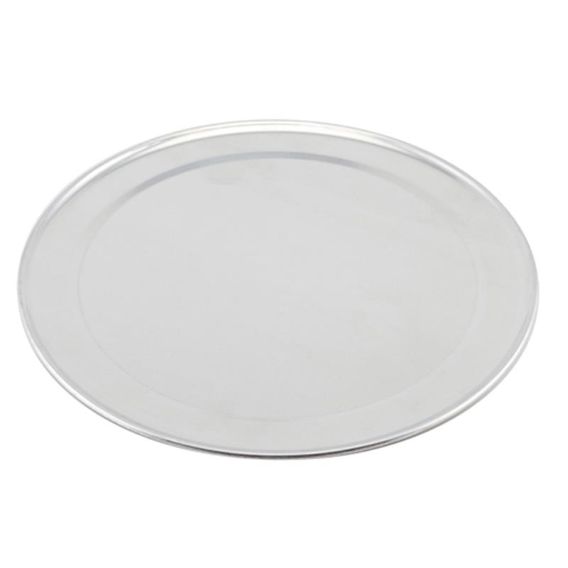 Genware Alum. Flat Wide Rim Pizza Pan 14"