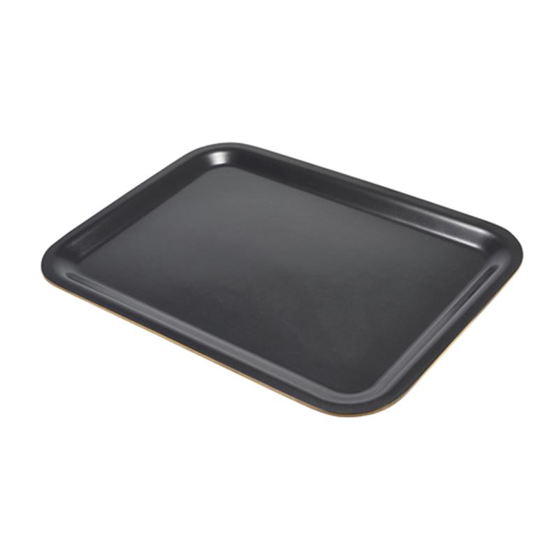 Laminated Wood Tray 46 x 34cm - Black