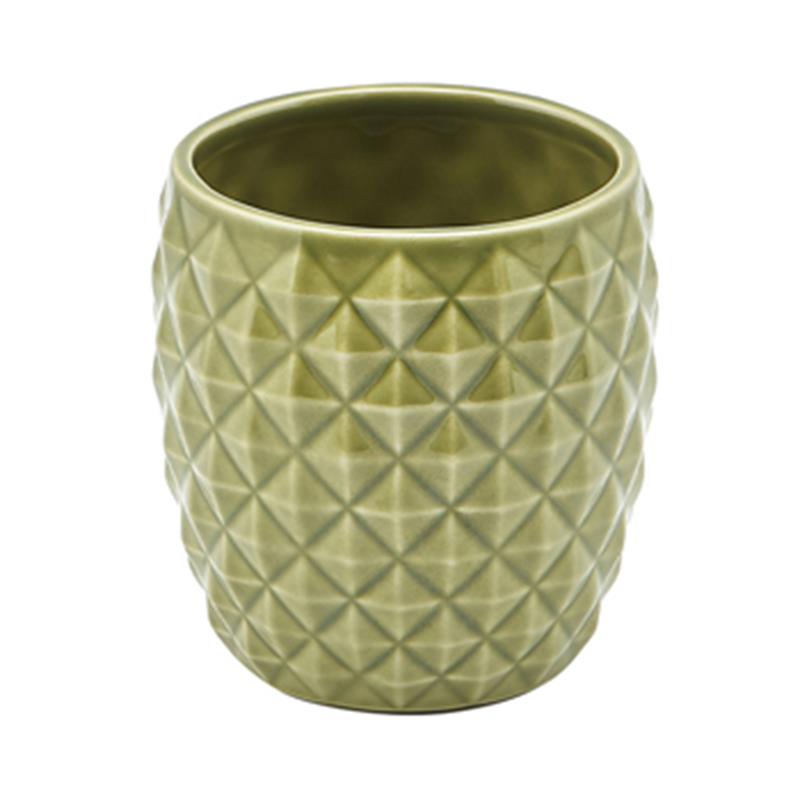 Genware Green Pineapple Tiki Mug 40cl/14oz