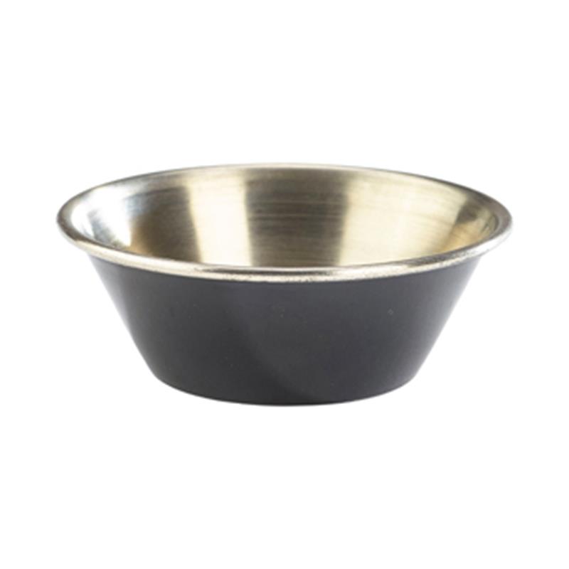 GenWare Black Stainless Steel Ramekin 43ml/1.5oz