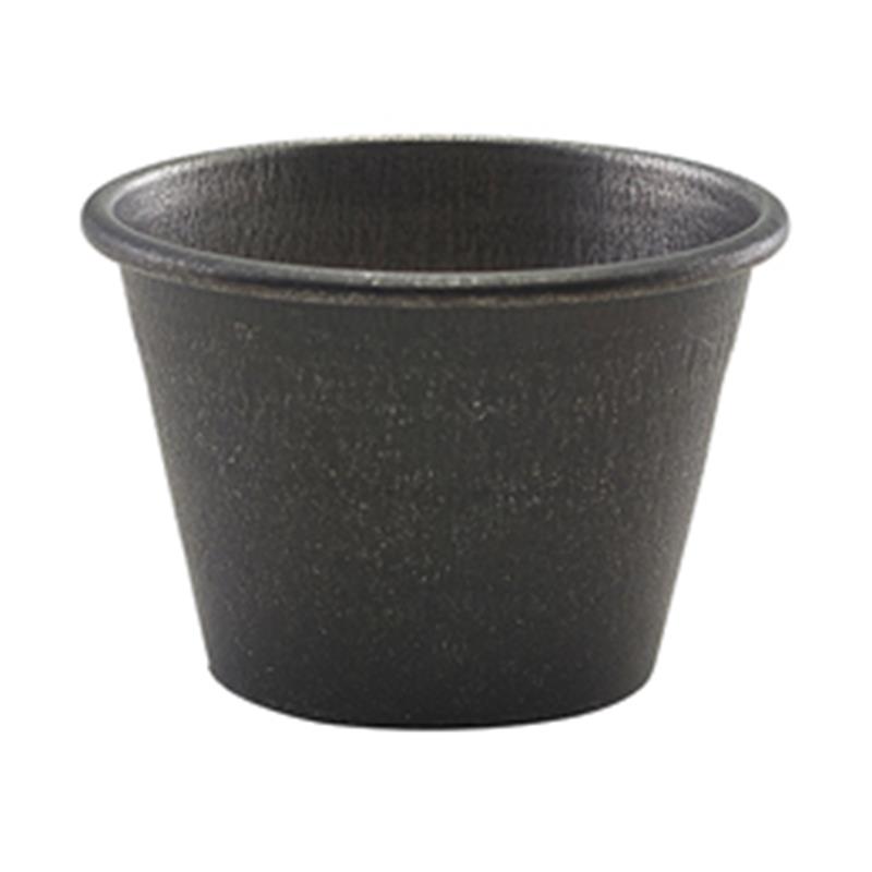 GenWare Black Vintage Steel Ramekin 71ml/2.5oz